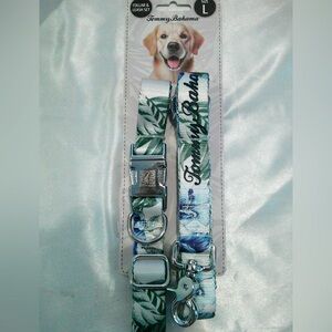 Tommy Bahama Coconut Dog Collar and Leash Set (L)